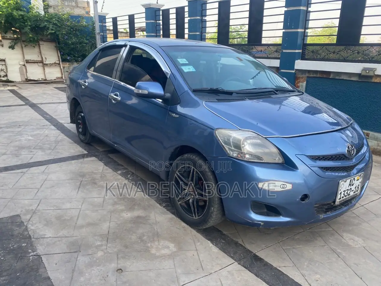 Toyota Yaris 1.5 Sedan S 2008 Blue