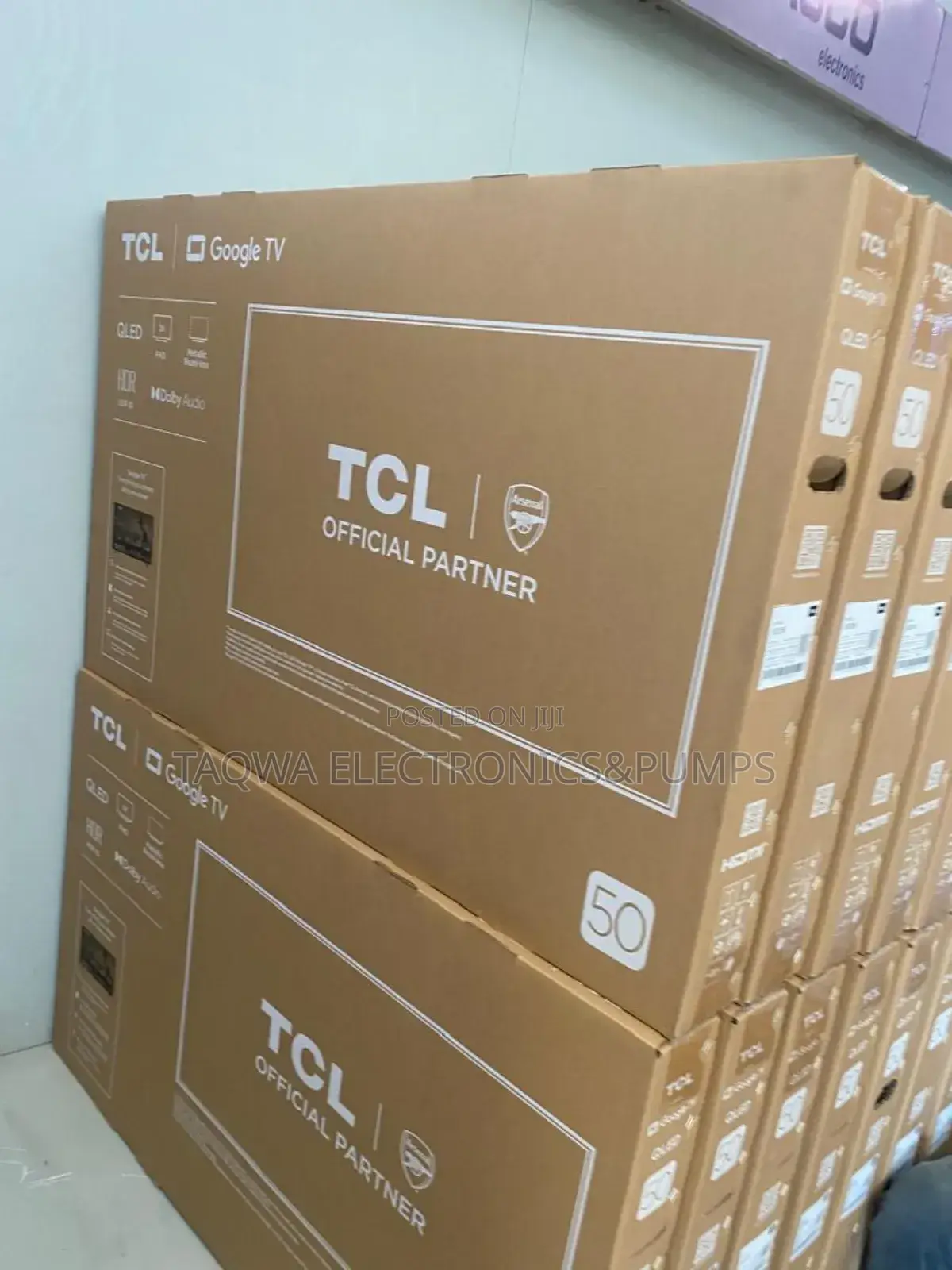 Crisp Detailed TCL 50 Qled Tv