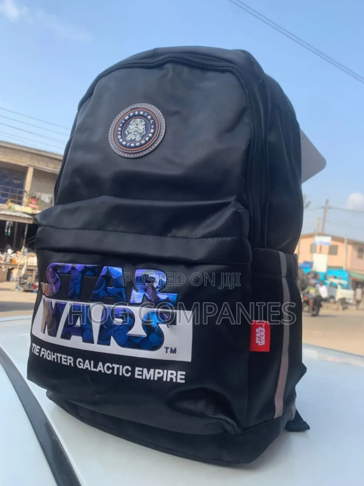 Black Star Wars Backpack