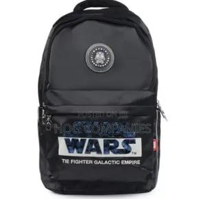 Black Star Wars Backpack