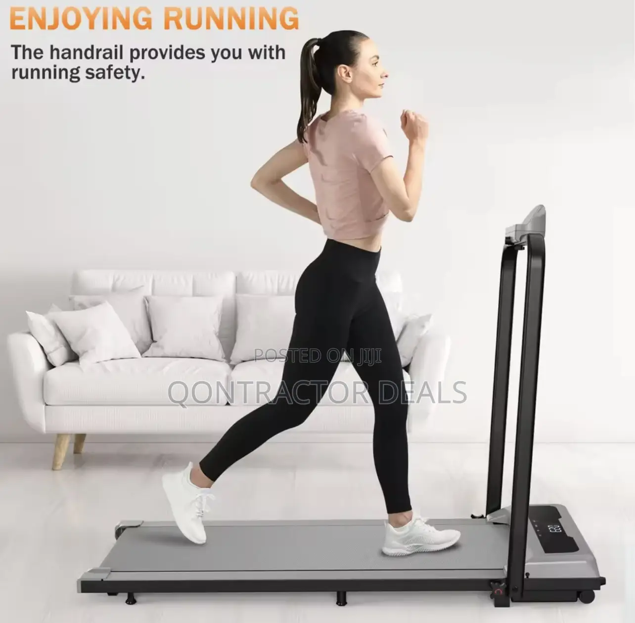 Qontractor Bluetooth Speaker With App Use Treadmill Walking Pad
