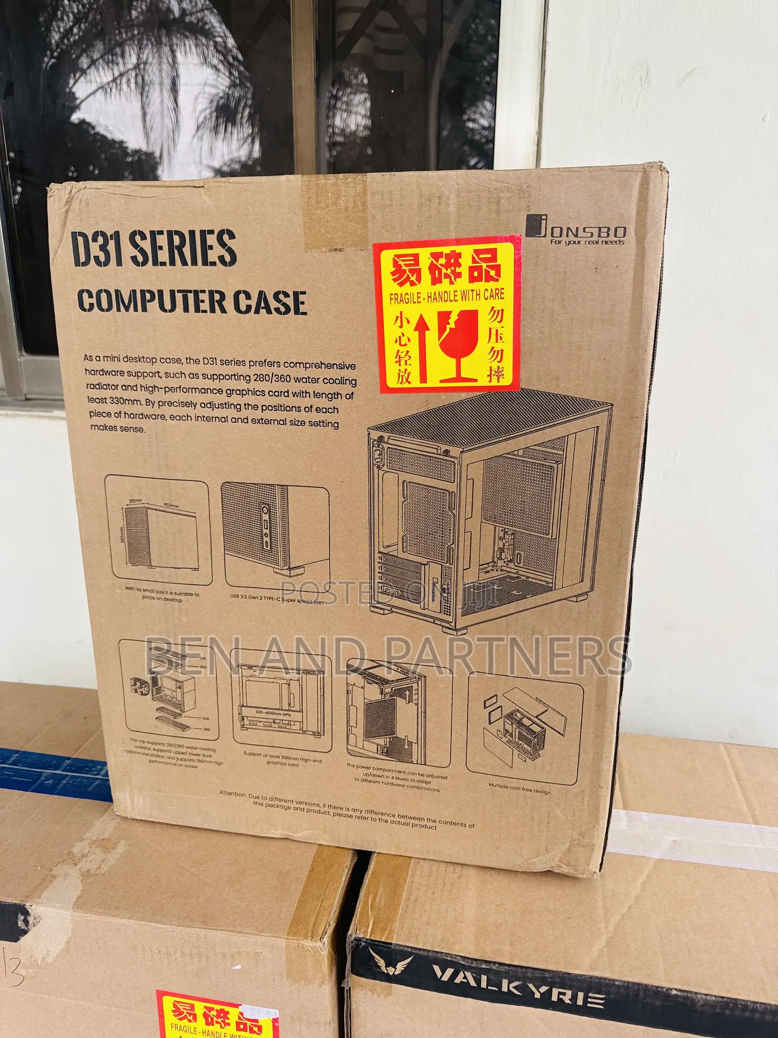 Jonsbo Matx Pc Case With Screen