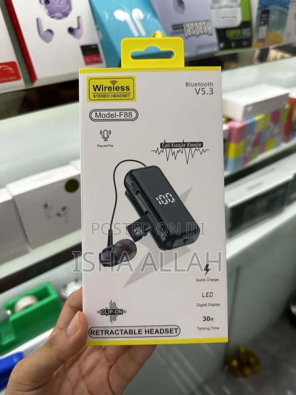 Clip and Go Wireless Earbuds