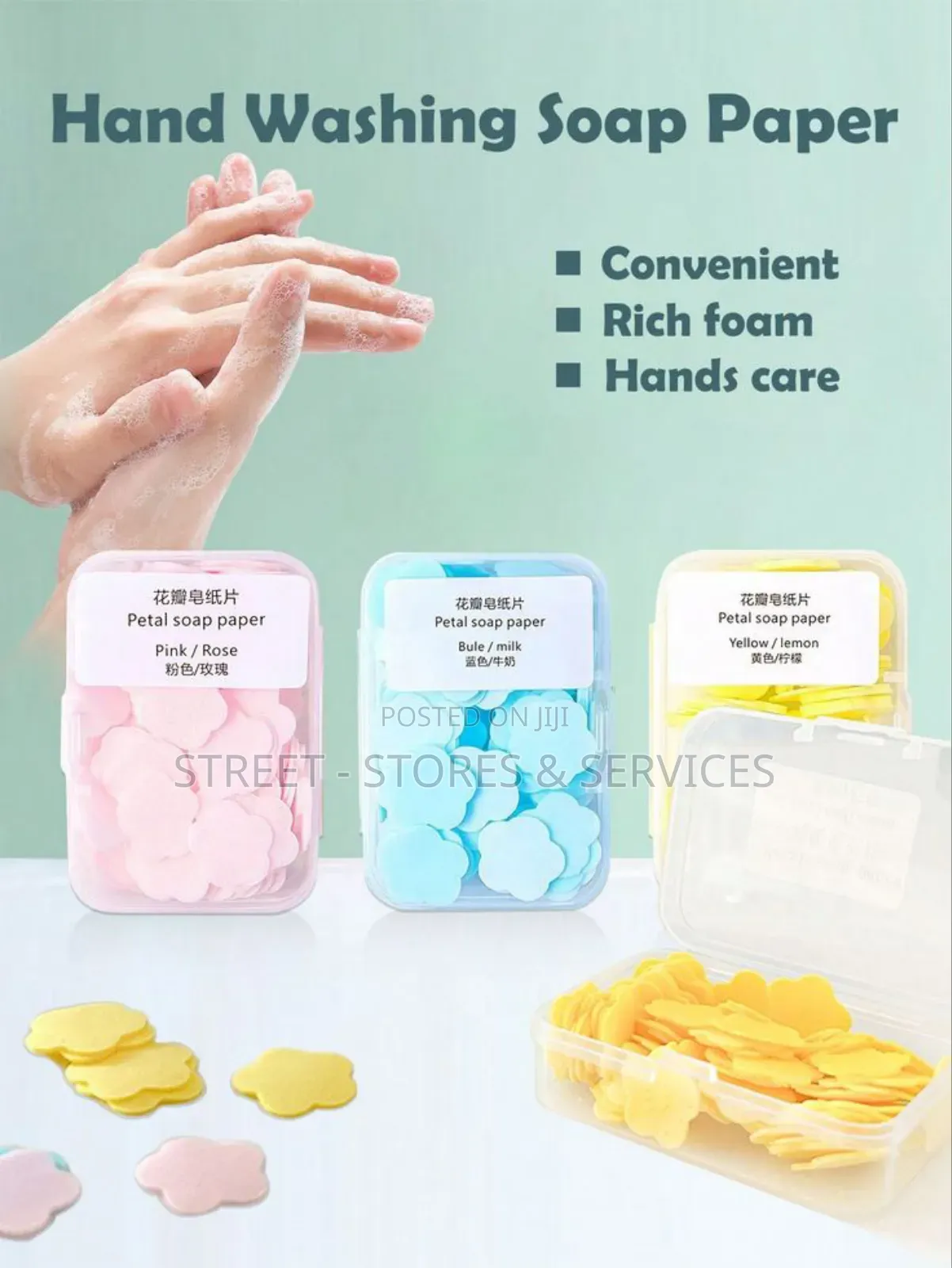 Petal/Paper Soap