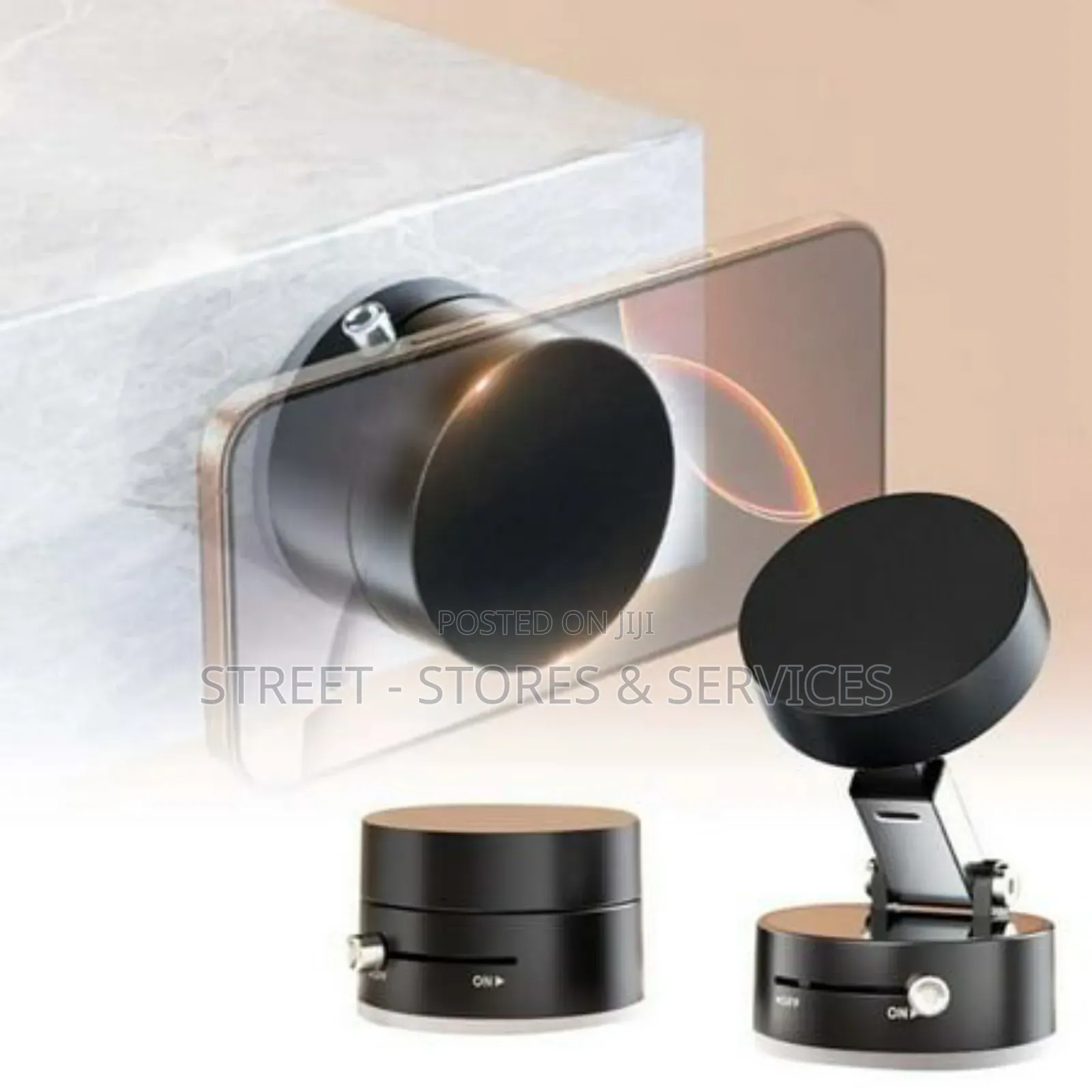 Magnetic Vacuum Phone Holder