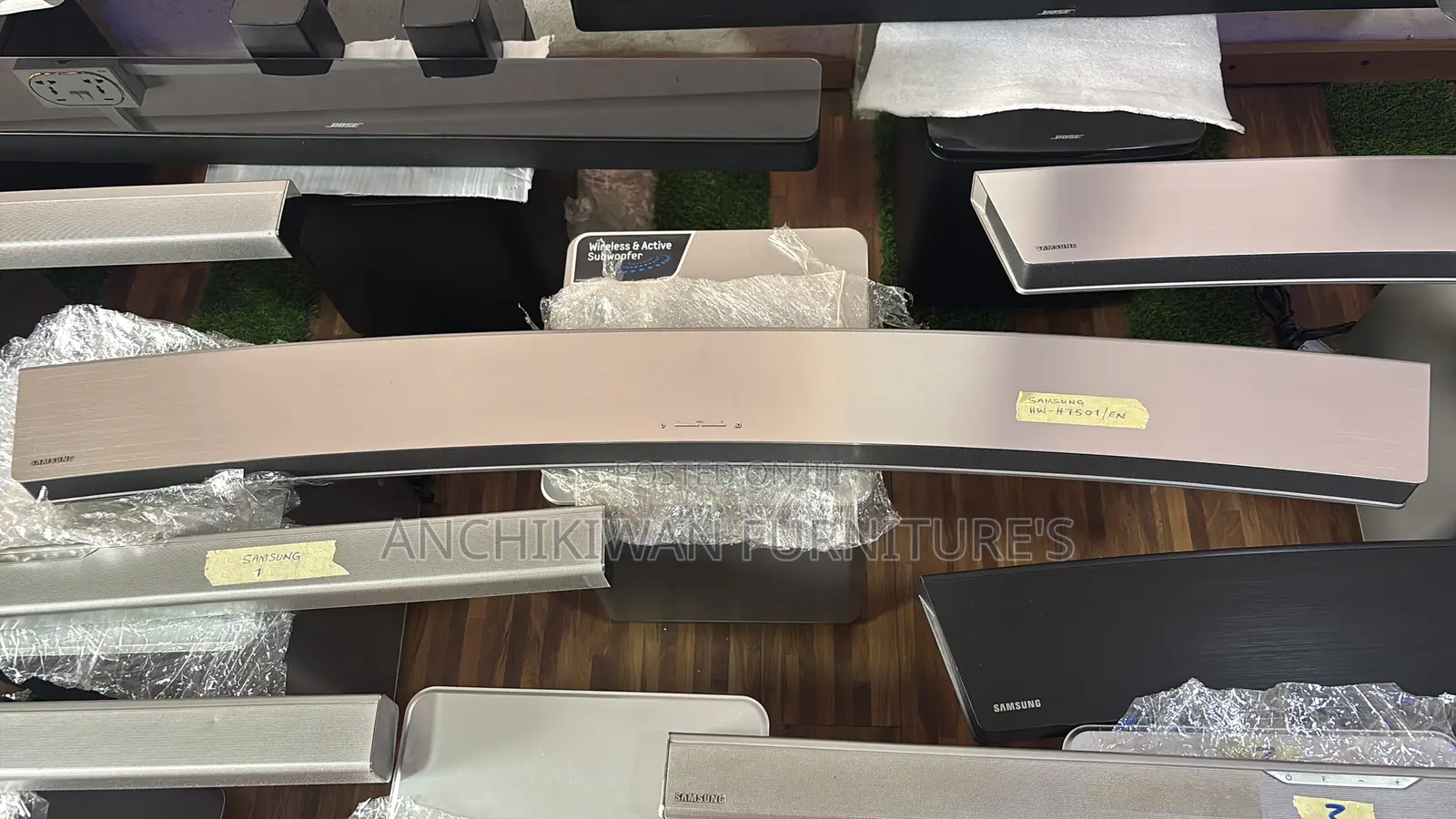 Curved Samsung Sound Bar Ash Color ( Cash on Delivery)Tm