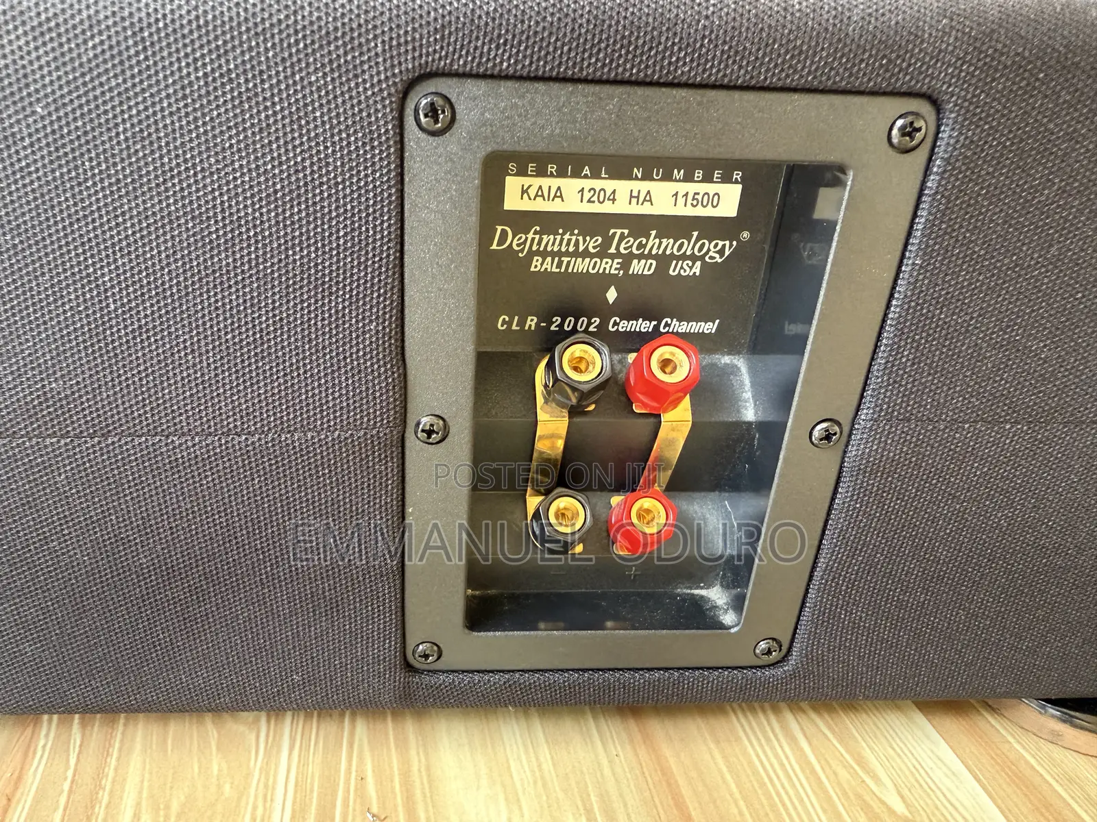 Definitive Technology Center Speaker
