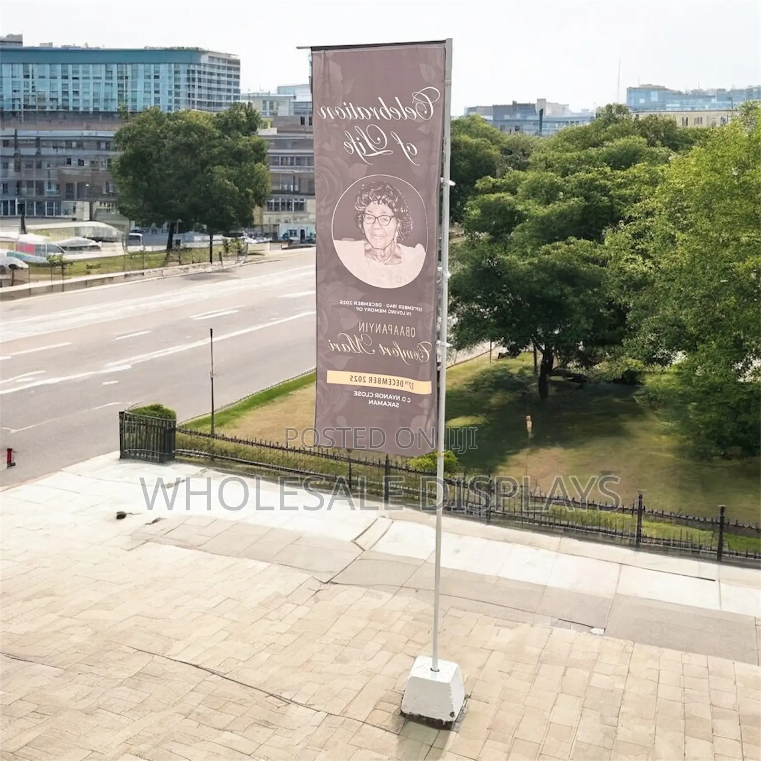 Outdoor Flagpole Rental