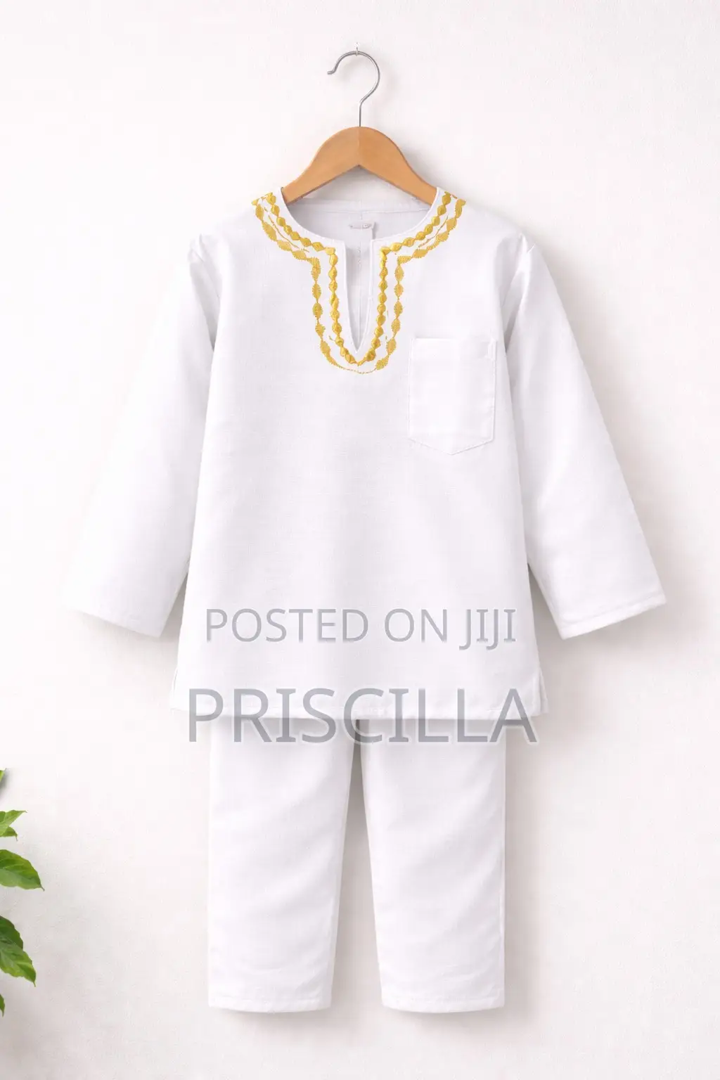 Kids Agbada(3piece Set) and 2 Piece Set
