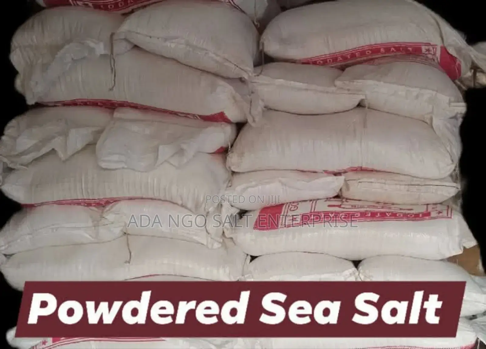 25kg Organic Powdered Ada Sea Salt for Sale at Wholesale Prices