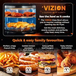 Halogen - Tower Vizion Halogen Low Fat Air Fryer 17 Litre Capacity