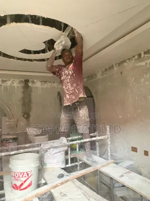 Pop Ceiling Painting,Wall Skimming,Tv Stand Design