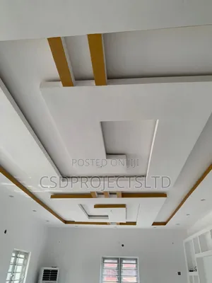 Pop Ceiling Painting,Wall Skimming,Tv Stand Design