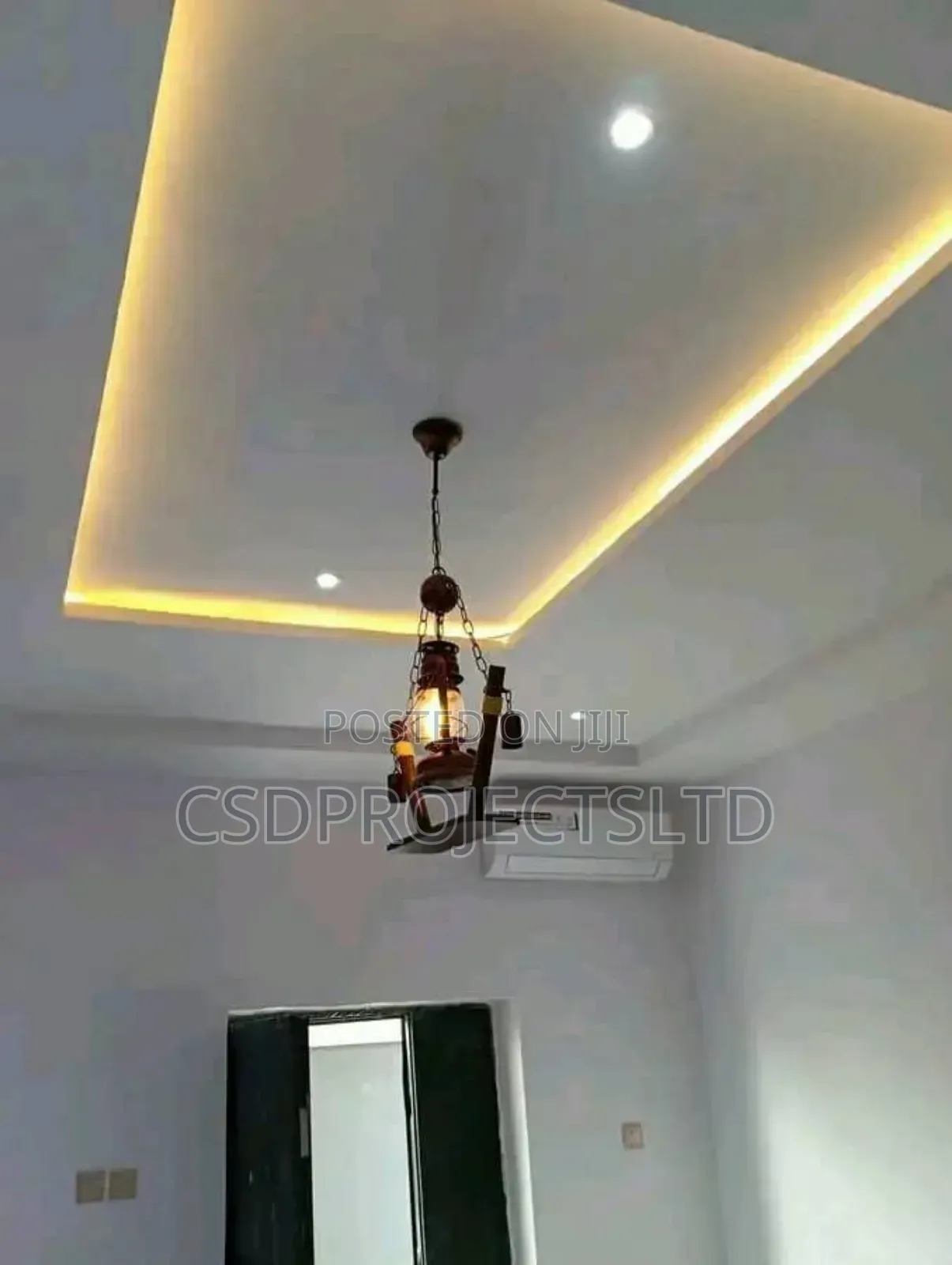 Pop Ceiling Painting,Wall Skimming,Tv Stand Design
