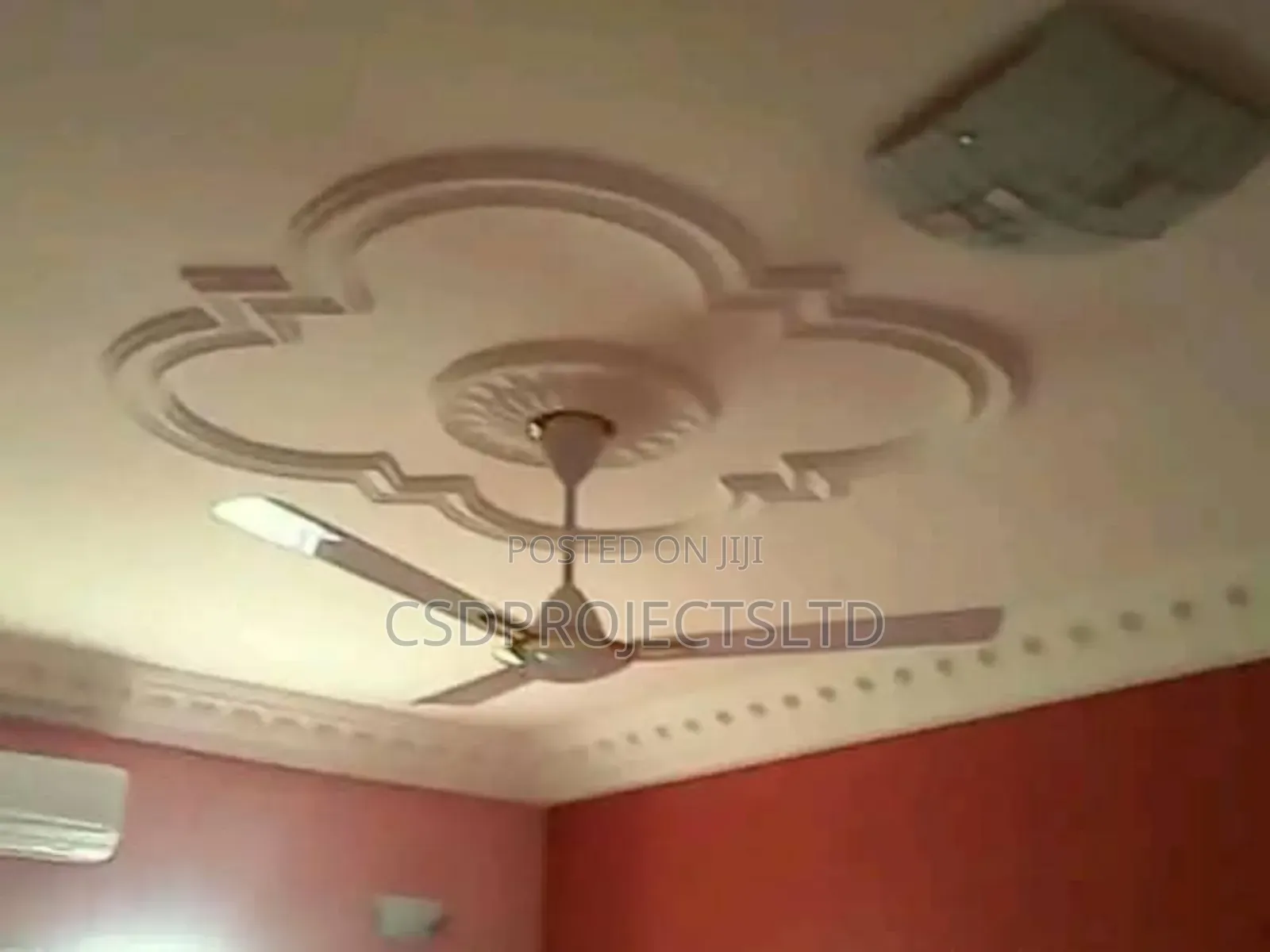 Pop Ceiling Painting,Wall Skimming,Tv Stand Design