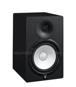 Yamaha Hs8i Powered Studio Monitors With Stands and Isolation Pads Kit