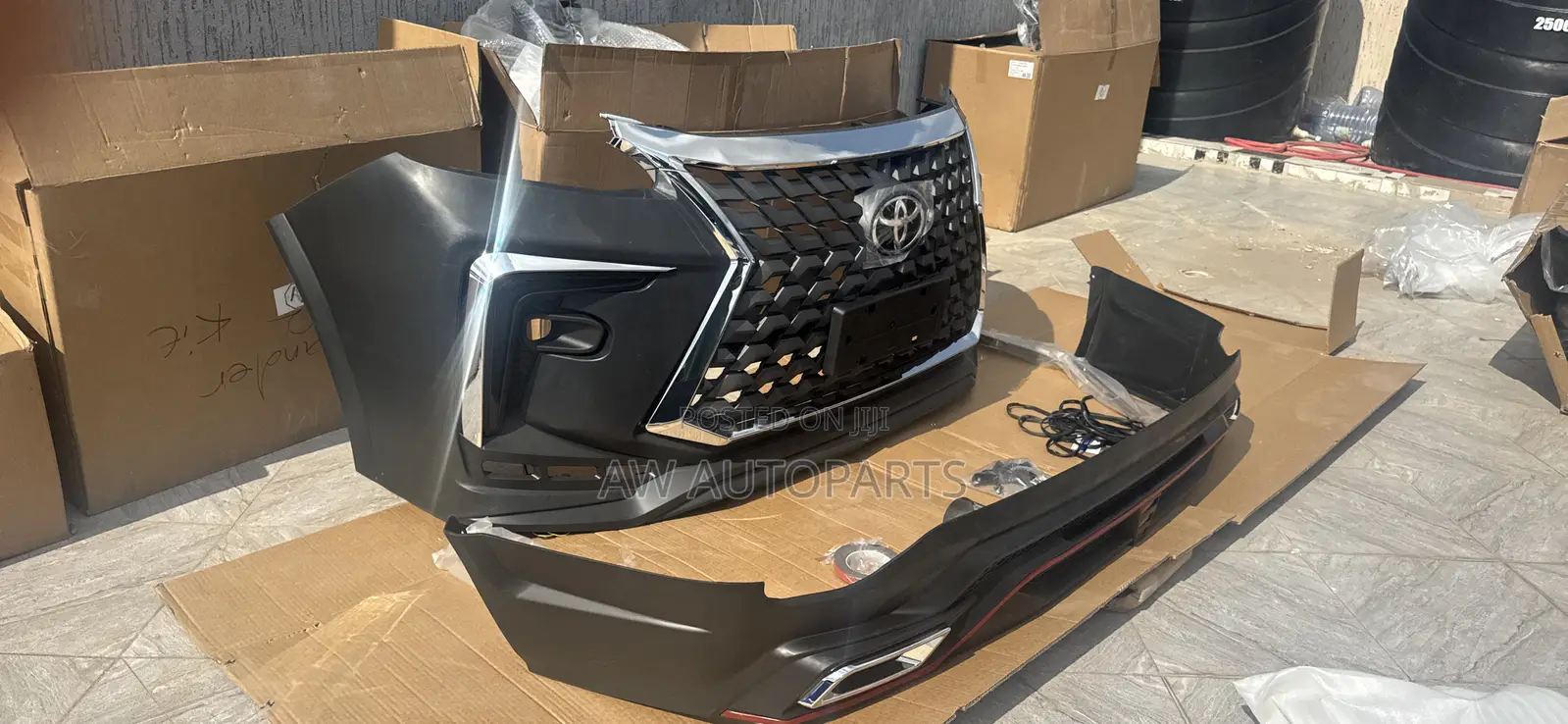 Toyota Fortuner 2020 Body Kit Lexus Type