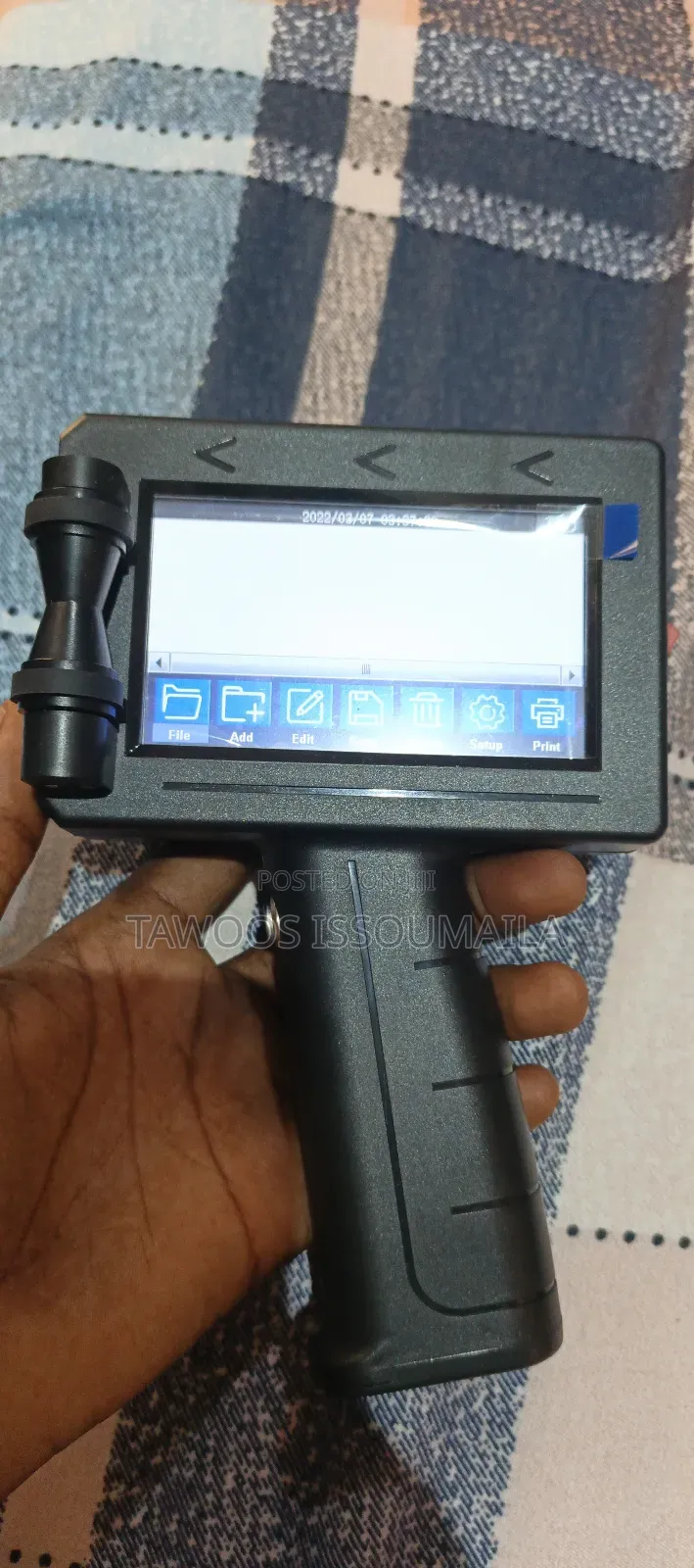 Handheld Inkjet Printer With No Ink