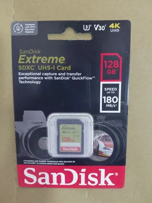 Sandisk Extreme Sdxc Uhs-i 128gb Card