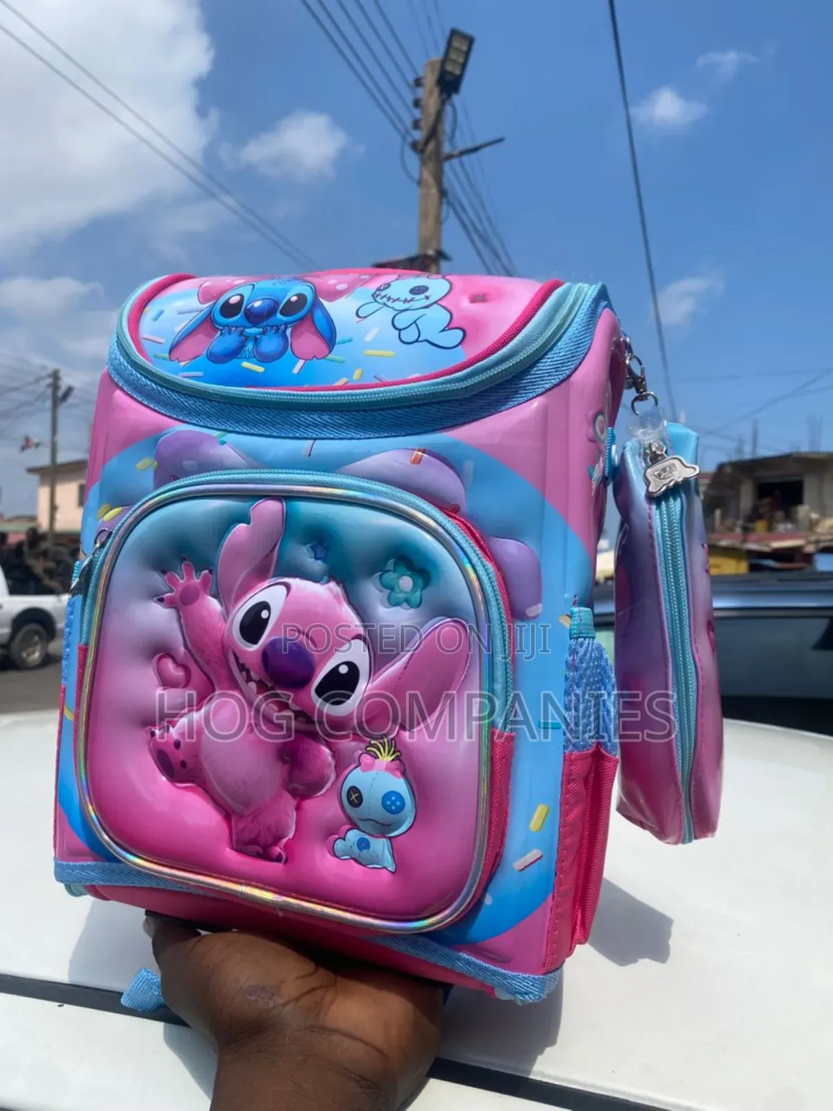 Kids 3d Animation School Backpack