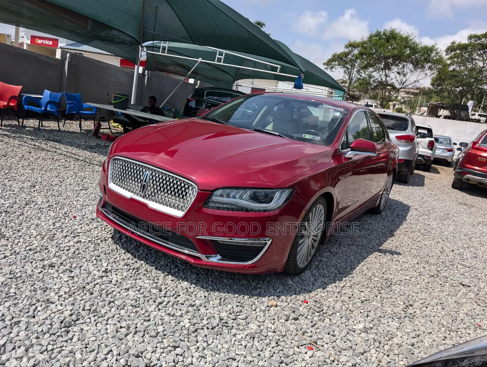 Lincoln MKZ 2017 Red