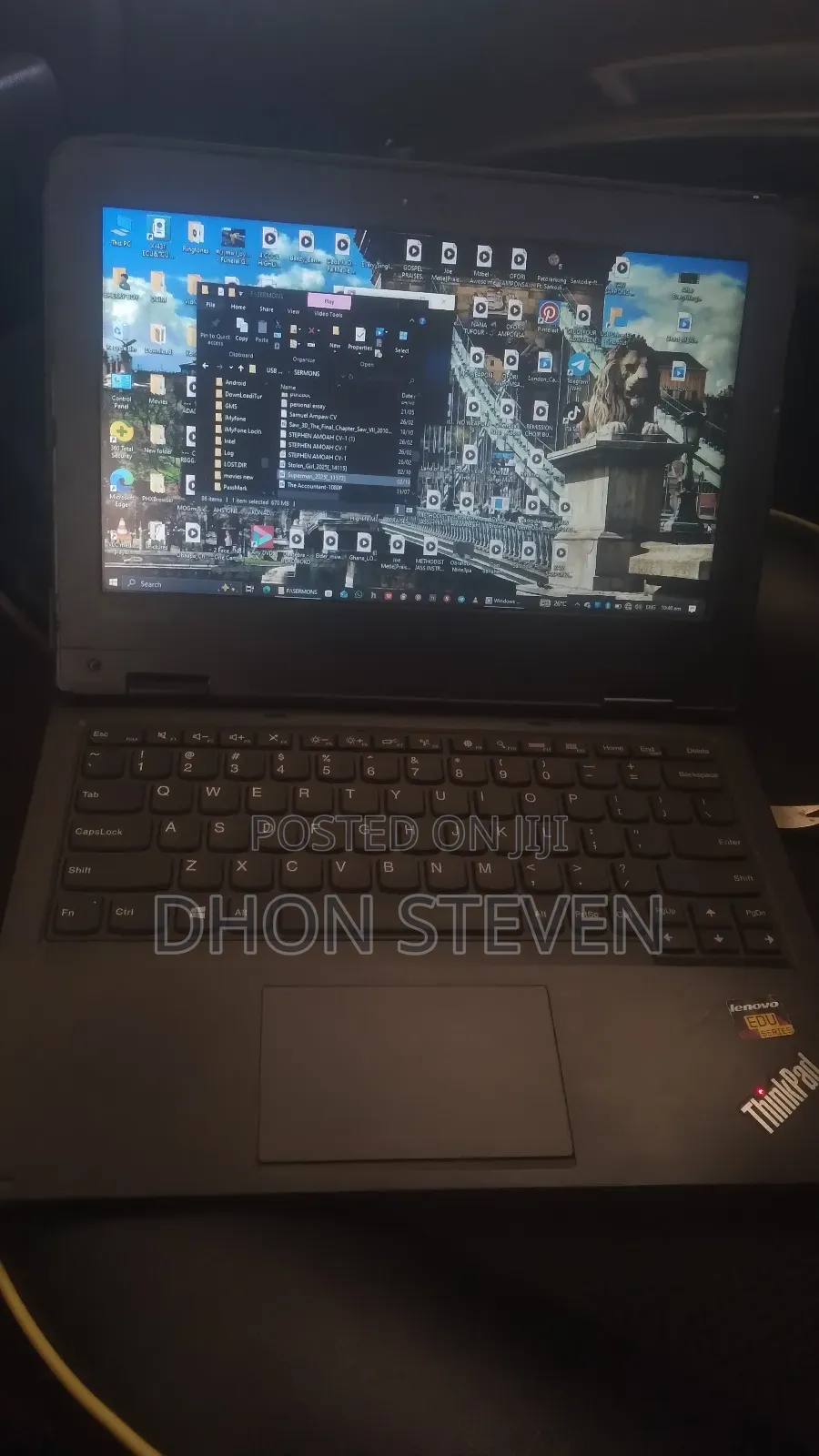 Laptop Lenovo ThinkPad 11e 4GB Intel HDD 250GB