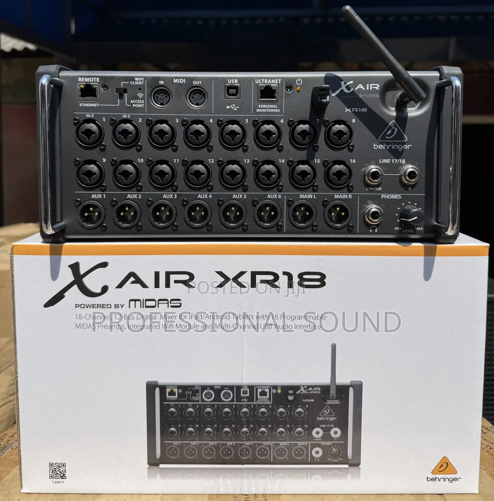 Behringer X Air Xr18 18-Channel Digital Mixer.