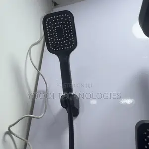 Matte Black Telephone Shower