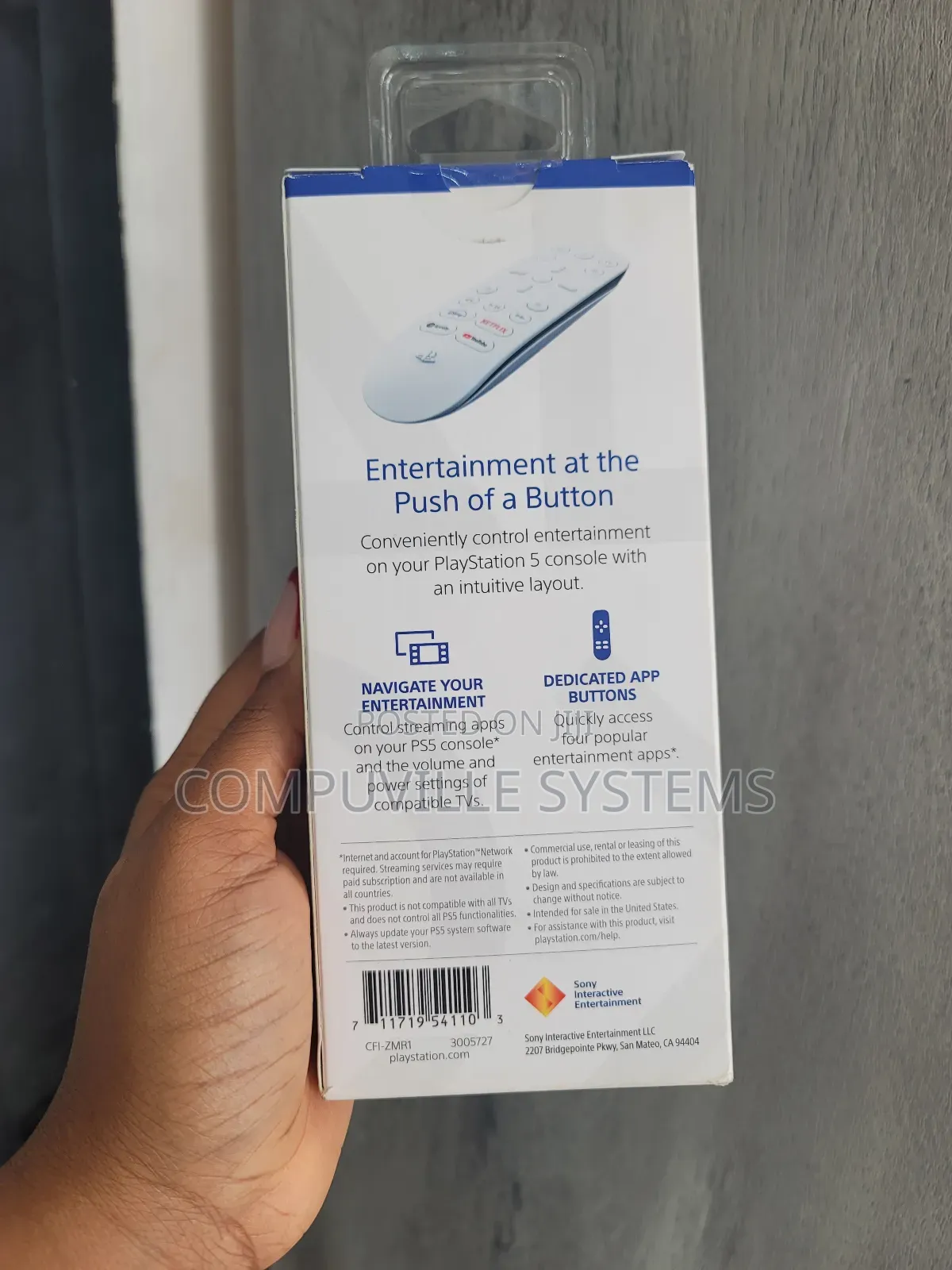 Playstation Media Remote for Ps5