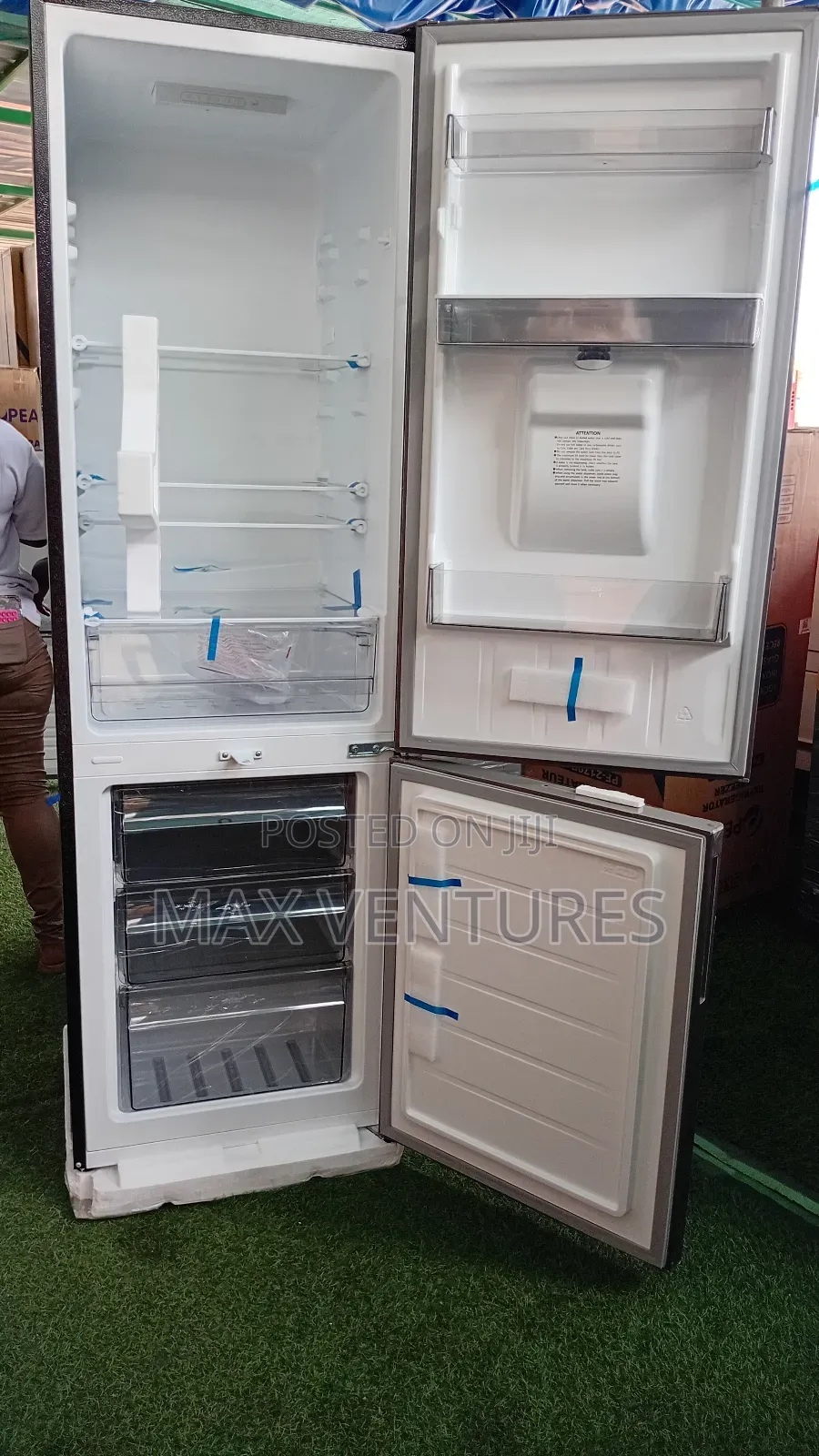 Brand New Pearl 262 Litres Double Door + Dispenser Fast Cooling
