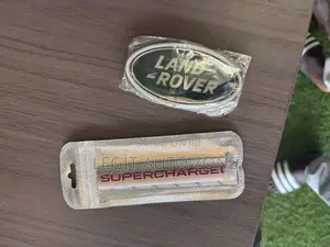 Range Rover Super Charged Logo and Discovery Logo