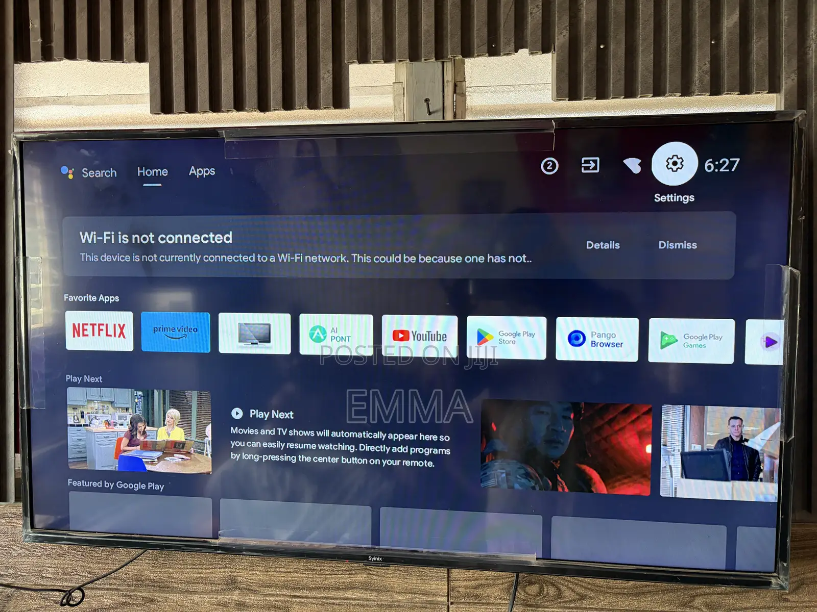 43 Syinix Smart Tv