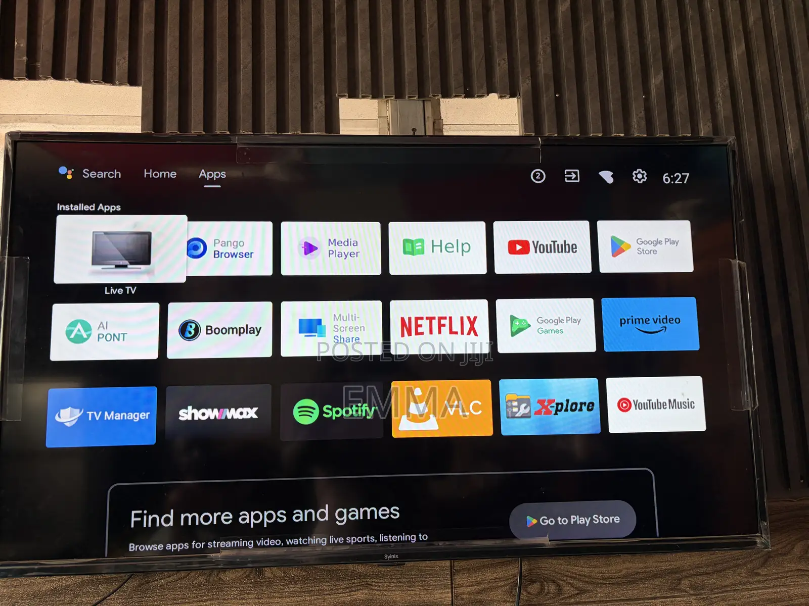 43 Syinix Smart Tv