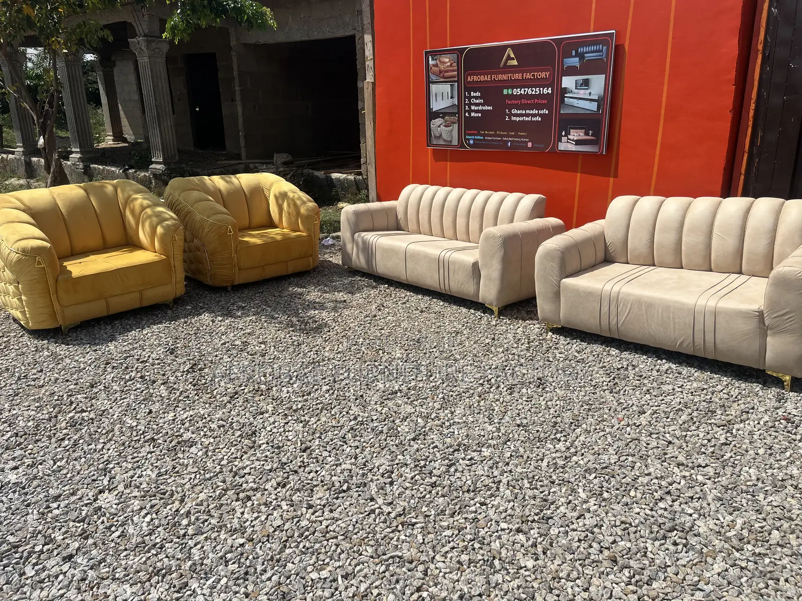 Set of Sofas From Our Factory