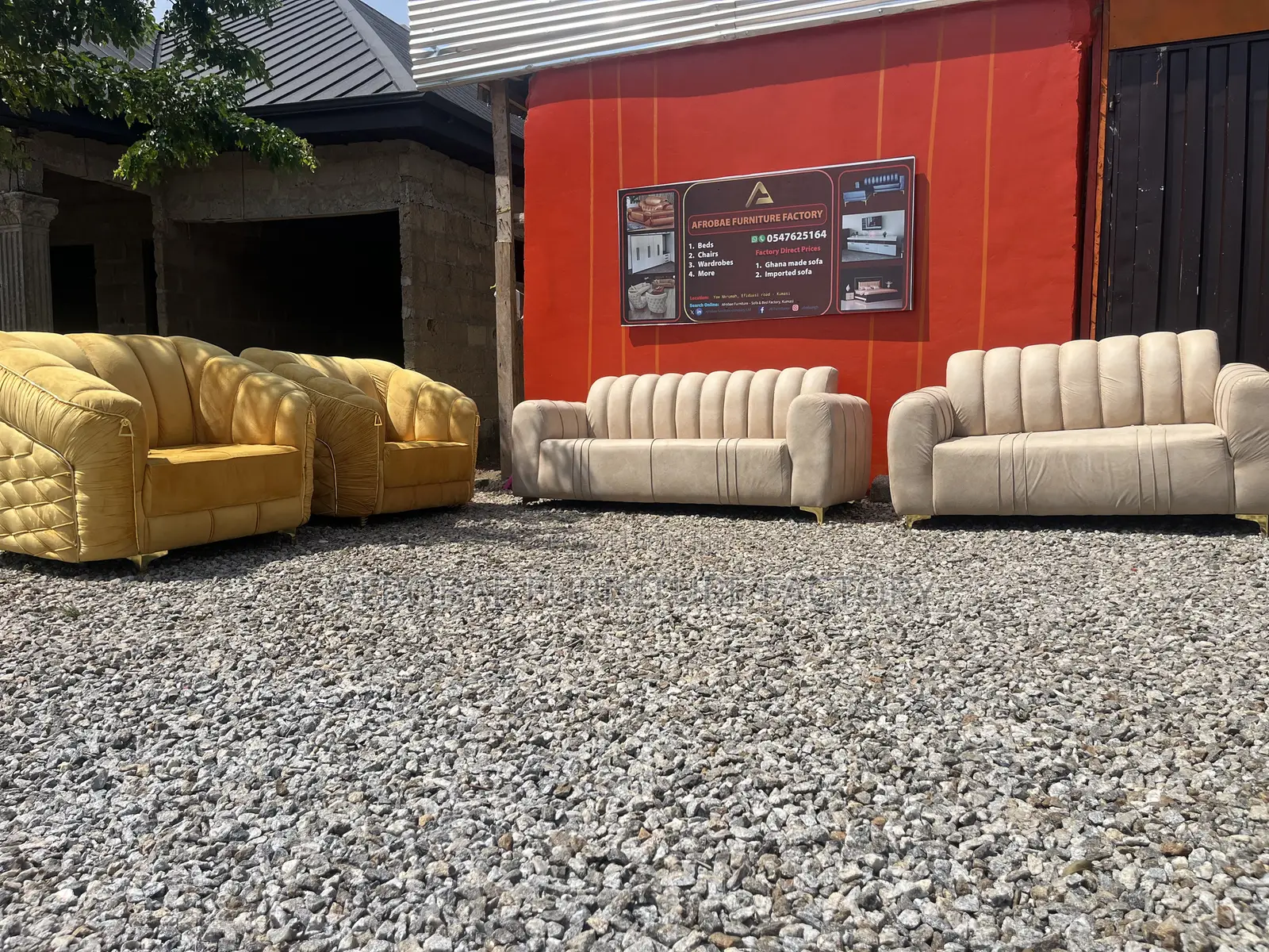 Set of Sofas From Our Factory