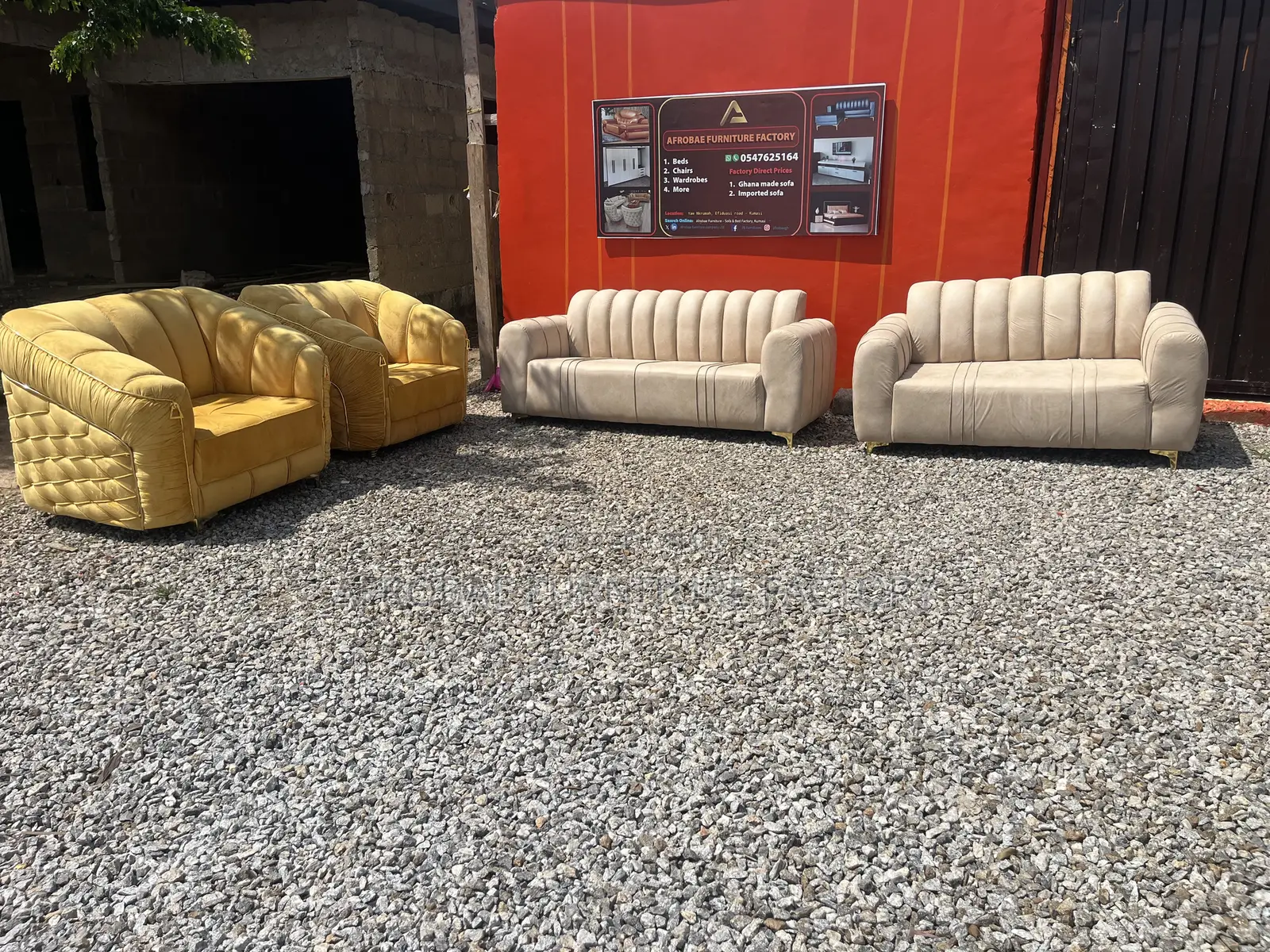 Set of Sofas From Our Factory