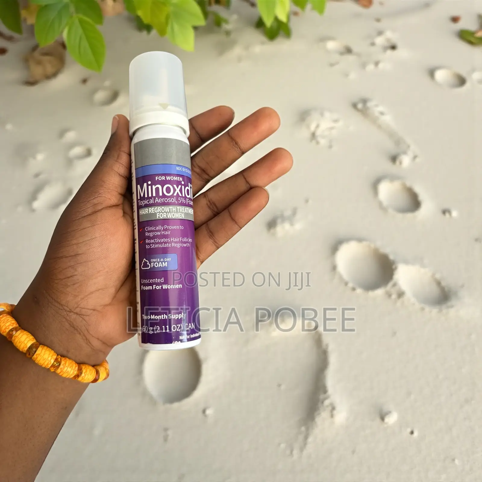 Original Kirkland Minoxidil Foam for Women | Proven Hair Regrowth