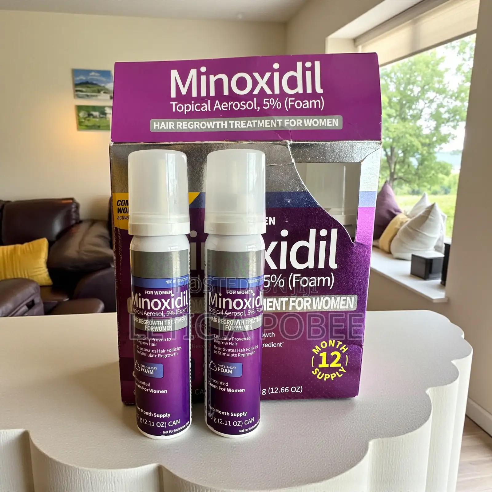 Kirkland Minoxidil Foam for Women (5%) – Hair Loss Treatment