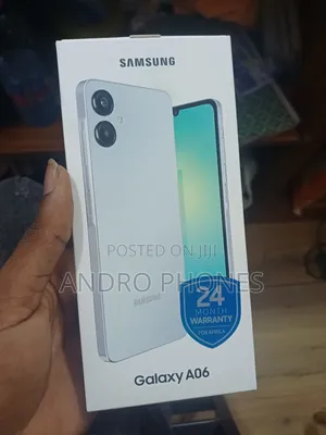 New Samsung Galaxy A06 64 GB Silver