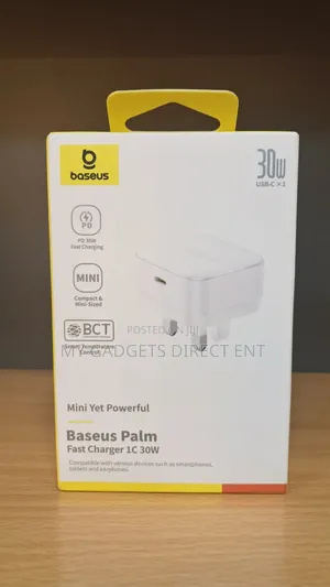 Baseus Palm Fast Charger 1c 30w Charger Head