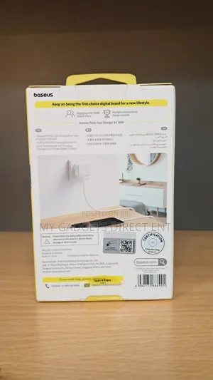 Baseus Palm Fast Charger 1c 30w Charger Head