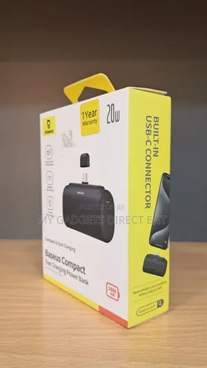 Baseus Compact Fast Charging Power Bank 5000mah