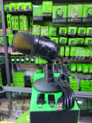 Plug and Play Usb With Type-C and Lightning Otg Condenser Mic