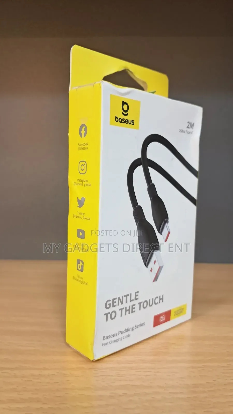 Baseus 100w Usb to C Cable -2 Meters