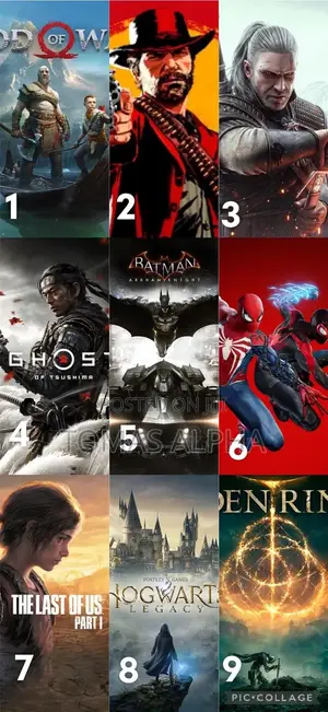 Playstation 4 Game Account for Rent With Over 10 Games