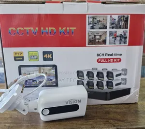 8ch Kit 5mp Full Colour With Voice