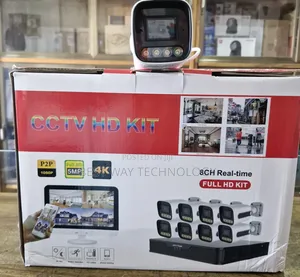 8ch Kit 5mp Full Colour With Voice