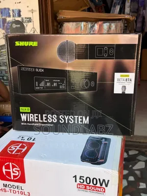Shure Slxd24/B87a Professional Single Digital Wireless Microphone