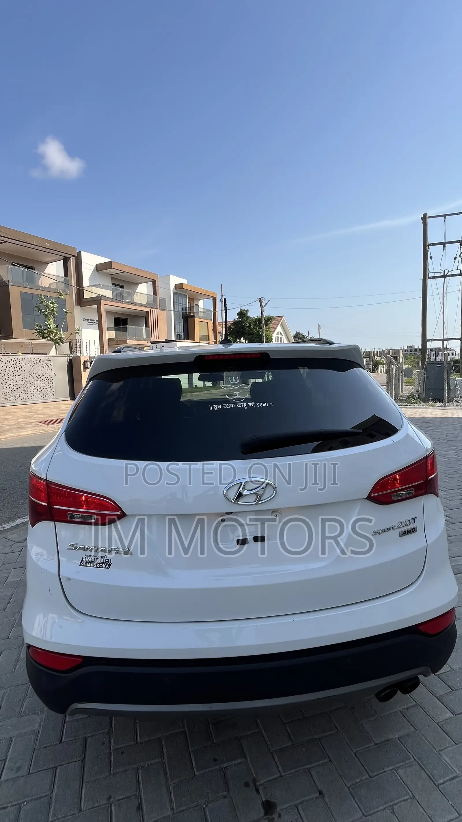 Hyundai Santa Fe 2015 White