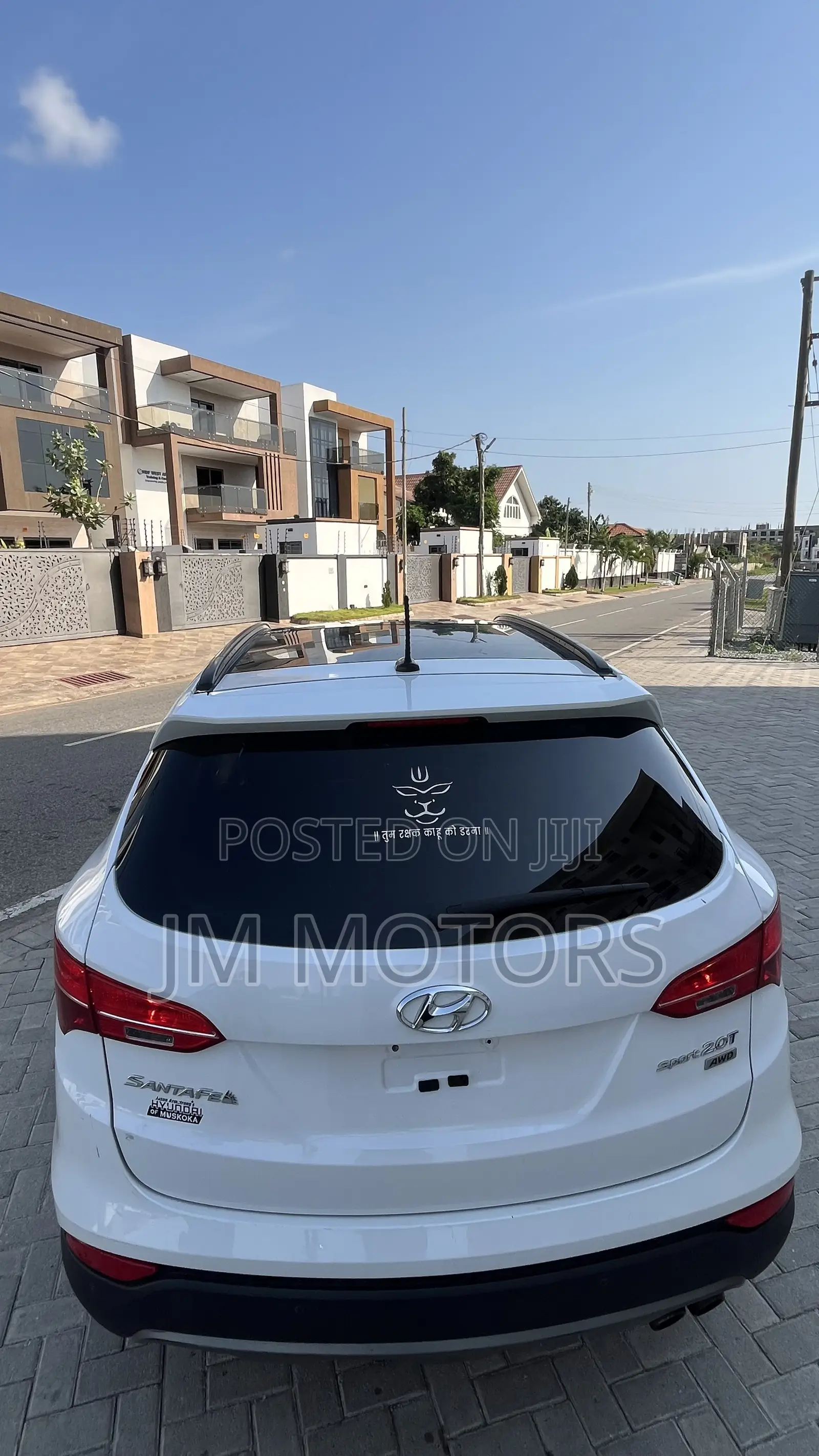 Hyundai Santa Fe 2015 White